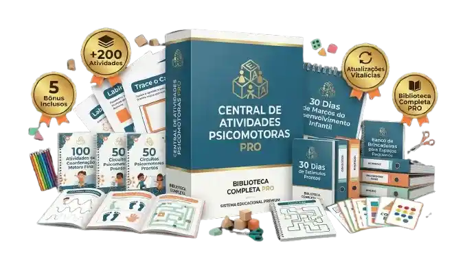 Central de Atividades Psicomotoras PRO — Plano Completo